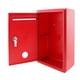 thumbnail image 3 of Buzón de sugerencias Strade Fareast Limited resistente al agua con cerradura de llave Rojo, 3 of 8