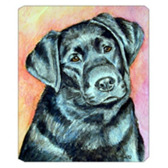 8 x 9.5 in. Black Labrador Mouse Pad, Hot Pad Or Trivet