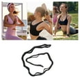 thumbnail image 2 of Unique Bargains 1 Pc Durable Yoga Stretch Band for Stretching Exercise Fitness 37.4"x1.57" Gray, 2 of 4