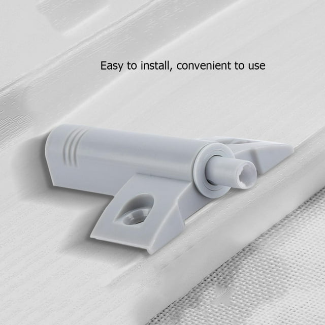 20pcs Set Plastic Damper Buffer For Drawer Cabinet Door Quiet Closer Drawer Close Stop Adapter Drawer Soft Drawer Damper Soft Close Buffer Cabinet