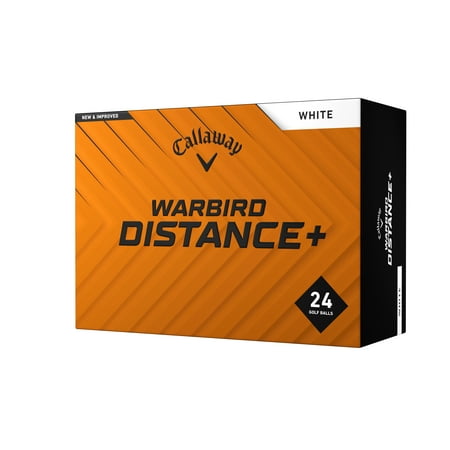 Callaway Warbird Distance+ Golf Balls 2025 24pk, White