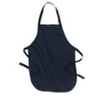 thumbnail image 2 of Port Authority Full Length Apron with Pockets-One Size (Navy), 2 of 2