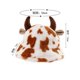 thumbnail image 2 of Sombrero de Pescador con Cuernos de Vaca para Mujer, Ligero, Grueso y Estampado, para Otoño E Invierno. Sombrero de Pescador con Cuernos de Vaca, Sombrero de Sol con Estampado de Vaca, Sombrero de Mo, 2 of 2