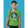 thumbnail image 2 of Bright Robot T-Shirt Juniors -Image by Shutterstock,  x-Small, 2 of 4