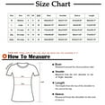 thumbnail image 3 of Honeeladyy Womens Basic Casual V Neck Print Cotton Cuffed Long Sleeve Work Tops Blouses Shirts Summer Casual Loose Fit Tunic Tops V Neck for Women Shirt, 3 of 3