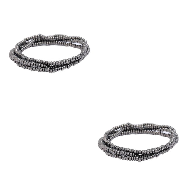 Qarigey Cuentas Cadena de cintura Estilo simple Accesorio de moda Ropa Cintura Decoraciones Verano Playa al aire libre Vestidor Cadenas para el vientre tipo 33 2piezas Qarigey CBP354676