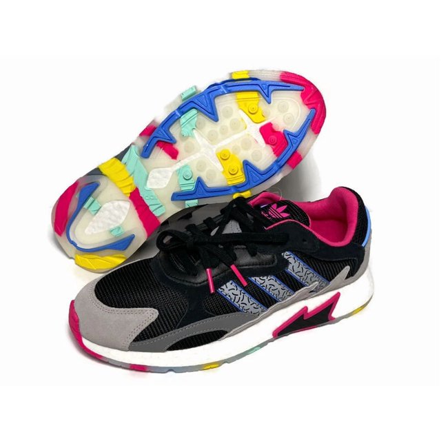 Ad-id-as Running Shoes Men's Black Originals Tresc Run Boost Pink Blue EG5023 NEW
