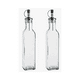 thumbnail image 1 of 2 Pz Vinagrera Cuadrada Lisa Chica 280 Ml Vittori Vidrio Cristal, 1 of 1