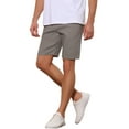 thumbnail image 5 of Lars Amadeus Classic Plaid Shorts for Men's Flat Front Business Checked Chino Shorts, 5 of 5