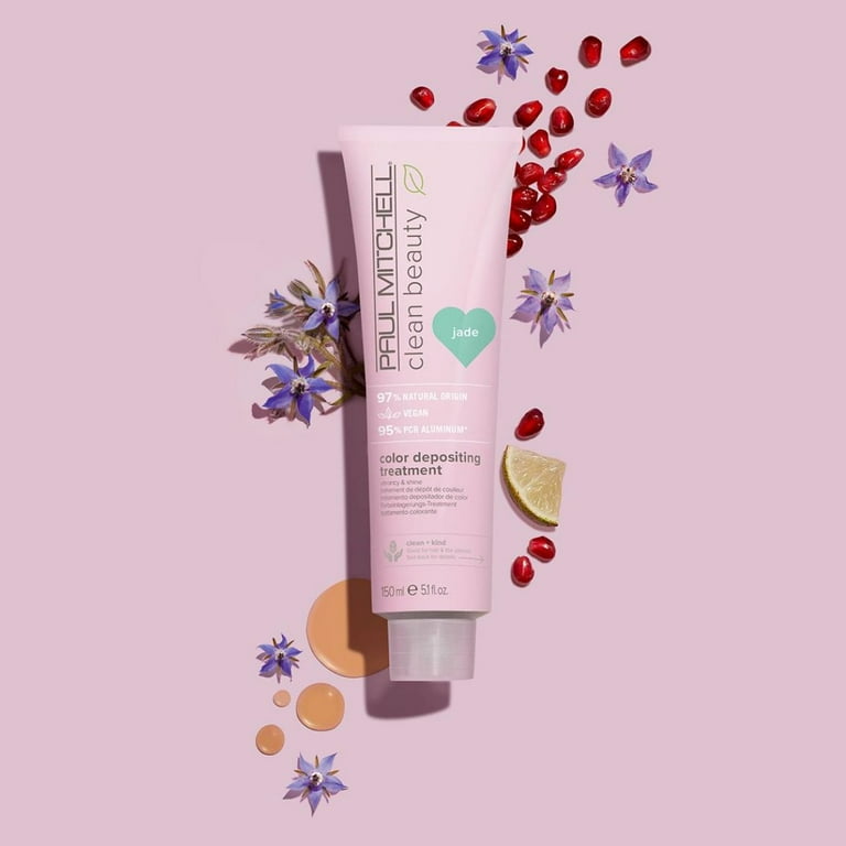 Paul Mitchell Clean Beauty Color Depositing Treatment, Jade, 5.1