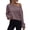 Pink, variant on Hurxie Womens Off the Shoulder Sweatshirt Long Sleeve Crop Top Casual Fall Outfits,Trendy Streetwear Pullover, Comfy Sweatshirts Army Green,M