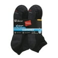 thumbnail image 2 of Hanes Men's Big and Tall X-Temp Cushioned with Arch & Vent Low Cut Socks, 12 Pack, 2 of 6