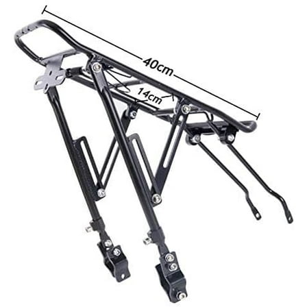 2025 Upgraded  Bike Bicycle Cargo Rack Rear Bike Rack