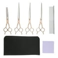 thumbnail image 3 of Pet Grooming Kit, Pet Hair Double Tail Scissors Set Portable Convenient  For Cats For Rabbits For Hamsters For Dogs, 3 of 8