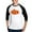 Black/White, variant on CafePress - BBQ King Baseball Jersey - Cotton Baseball Jersey, 3/4 Raglan Sleeve Shirt