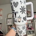 thumbnail image 2 of Social Anxiety 40oz tumbler, Funny quencher, Don't Like People custom tumbler, 2 of 3