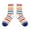 Blue, variant on Hwmodou Toddler Socks Japanese Fashion Socks School Sports Socks Mid Tube Socks Fashion Socks Casual Socks Non- Socks,4-12 Y