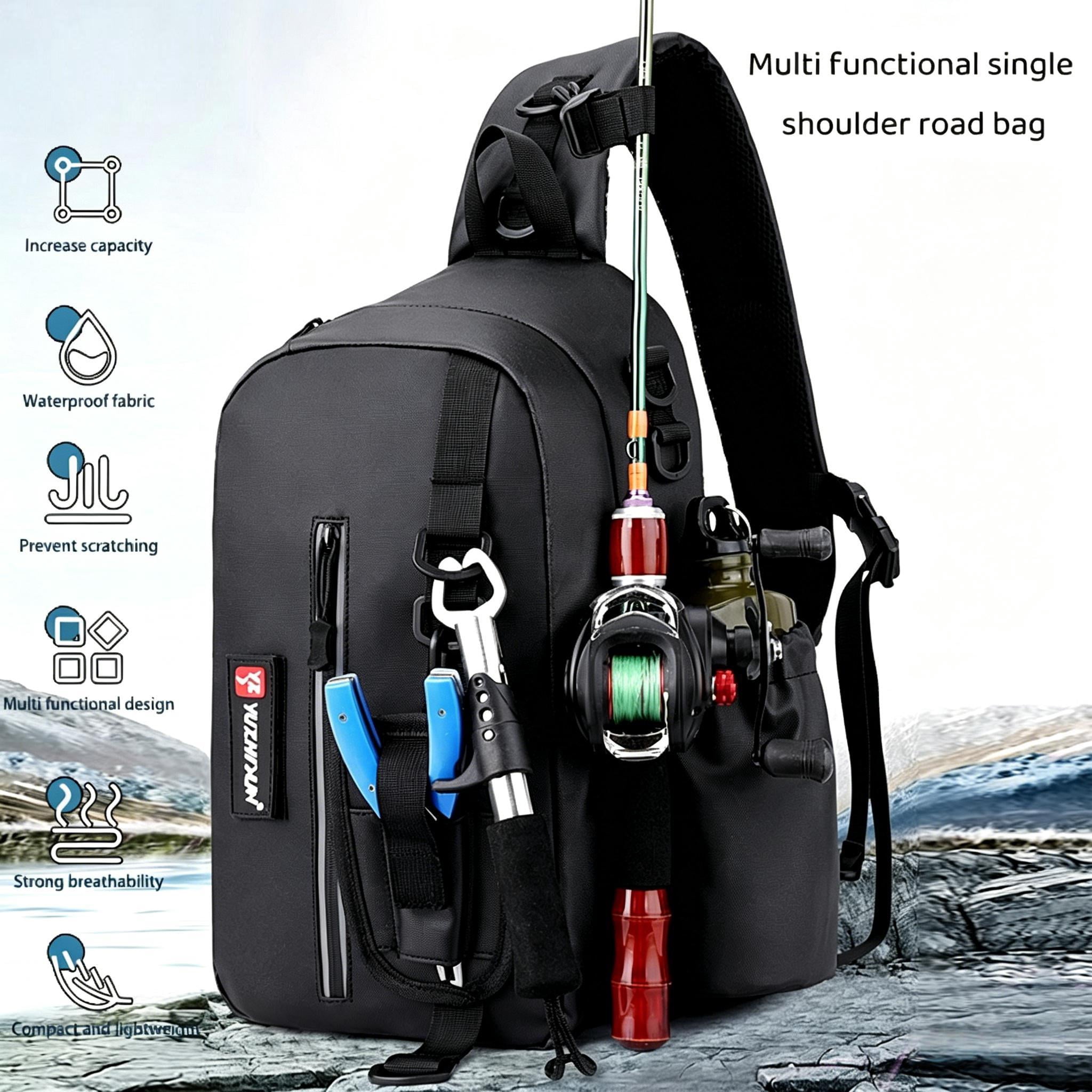 NomiLife Durable Water-Resistant Lightweight Fishing Tackle Box & Bait Storage