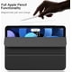thumbnail image 2 of Nuevo iPad Air de 4.ª generación, funda para iPad Air 4 (10,9 pulgadas, 2020)/iPad Pro 11" 2018, [carga de lápiz Apple y soporte para pares] Funda magnética resistente de tres pliegues con función de suspensión/activación automática - Negro-Negro- oso de fresa Electrónica, 2 of 5