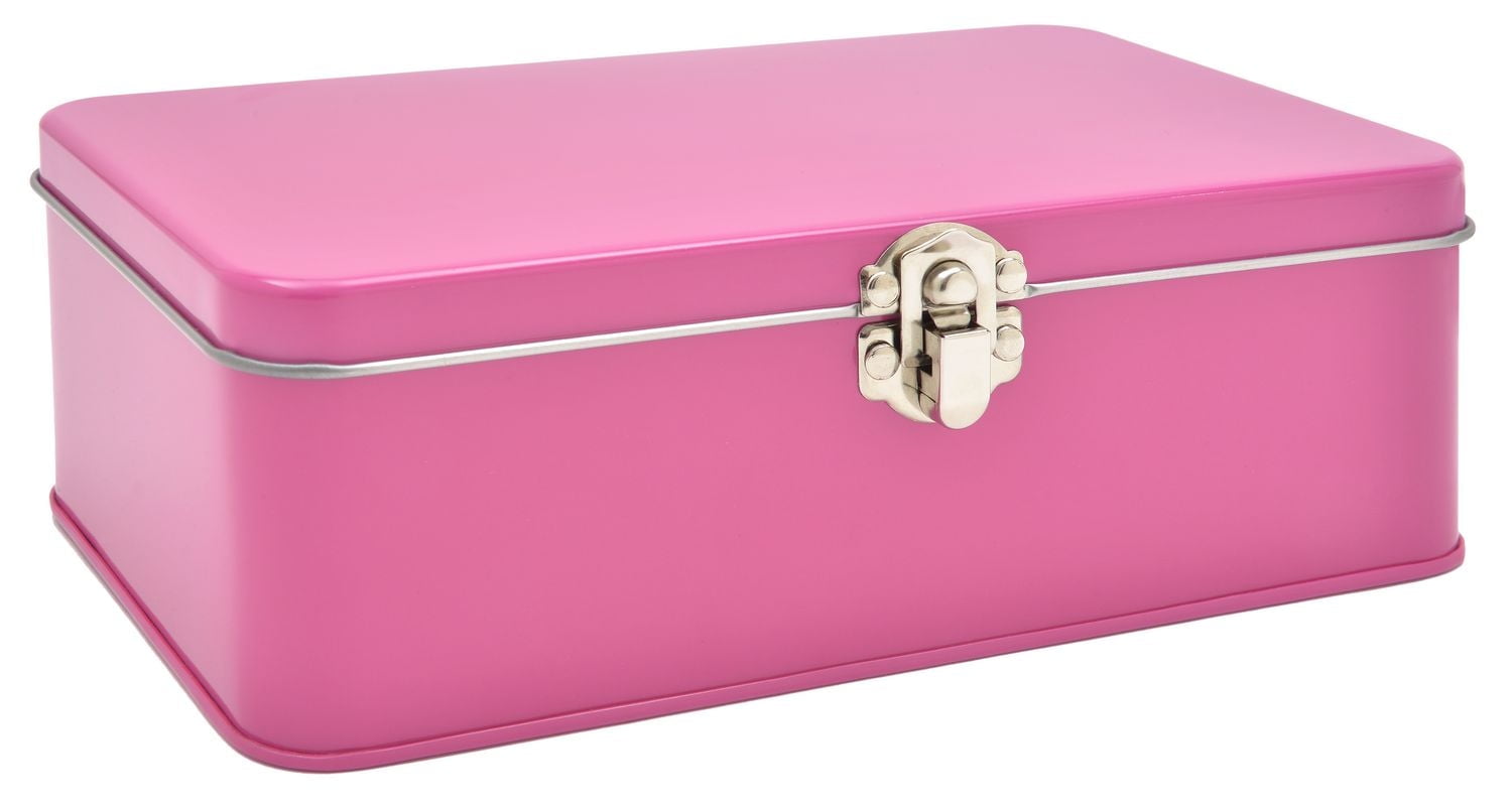 FHE Group Large Pink Pencil Tin