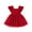 F82-Red, variant on xfsWaSs Baby Girls Tutu Dress Toddler Ruffle Sleeveless Shiny Heart Prints Birthday Princess Tulle Dresses Stylish Summer Party Dress 9-12 Months