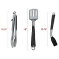 thumbnail image 2 of Coleman® Revolution™ 3-Piece Grill Tool Set - Stainless Steel BBQ Tongs, Spatula, and Fork for Outdoor Cooking, 2 of 9
