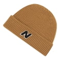 thumbnail image 2 of New Balance Adult Winter Watchman Block N Beanie Hat (Tobacco Brown, One Size Fits Most, OSFM), 2 of 5