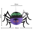 thumbnail image 3 of tredstone Happy Halloween Paper Hanging Lantern Ghost Hanging Pumpkin Bat Spider Props Paper for Trees Bar DIY Accessory, 3 of 3