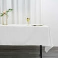 thumbnail image 2 of Efavormart 5pcs of White 60x102" Polyester Rectangle Tablecloths Banquet Linen Wedding Party Restaurant Tablecloth, 2 of 7