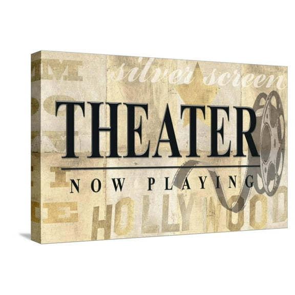 Art.com Home Theater Stretched Canvas Print Wall Art by Z Studio, 24" x 16"