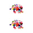 thumbnail image 2 of Maytalsory Fun On Go With Convenient Cat Toy Ball Polyester Cat Pompom Balls Cat Toy Balls As Shown 2.5cm 2Set, 2 of 6