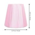 thumbnail image 3 of 2Pcs Desk Lamp Light Shades Light Accessories Fabric Lampshades Replacements, 3 of 9
