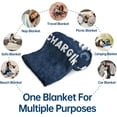 thumbnail image 5 of Funny Gifts for Husband Christmas, Husband Birthday Gift, Husbands is Charging Sloth Blanket, Anniversary Wedding Gifts for Husbands from Wife, Valentines Day Gift for Him, 5 of 7
