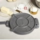 thumbnail image 3 of Prensa para tortillas Alpha Living - Máquina para hacer quesadillas de hierro fundido de 8 pulgadas - Prensa para hacer empanadas de alta resistencia - Máquina para hacer tortillas de hierro fundido p, 3 of 6