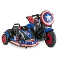 Marvel's Captain America Motorcycle and Sidecar, 12Volt RideOn Toy by