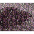 thumbnail image 4 of oneOone Viscose Chiffon Medium Brown Fabric Florals Craft Projects Decor Fabric Printed By The Yard 42 Inch Wide, 4 of 4
