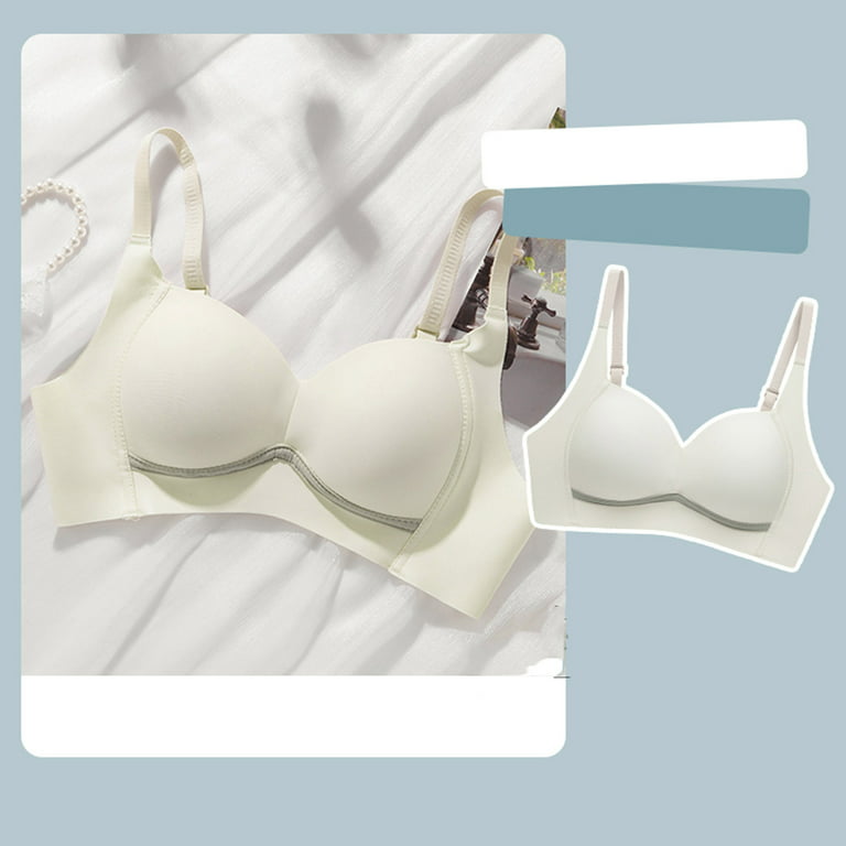 LIVELY All-Day Wireless Push Up Bras for Women | Full Coverage Bra with No  Underwire | Extra Foam Padding for Added Shape