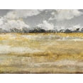 thumbnail image 2 of Nan 32x26 White Modern Wood Framed Museum Art Print Titled - Meadow Shimmer I, 2 of 4