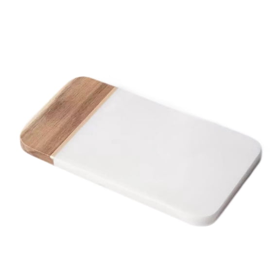 yotijay Food Serving Tray Cheese Plate Serving Board Easy Carrying Multipurpose for Cafe A