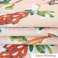 thumbnail image 4 of DriftAway Lauren Colorful Watercolor Tree Pattern Energy Saving Thermal Insulated Blackout Lined Grommet Window Curtain 2 Panels for Living Room Bedroom 102"L x 52"W Blush, 4 of 11