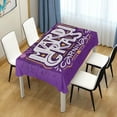 thumbnail image 7 of Coolnut Mardi Gras Rectangle Tablecloth Spill-Proof Polyester Table Cloth Table Cover for Kitchen Dining Picnic Holiday Party Decoration,60"x108", 7 of 7