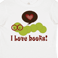 thumbnail image 4 of Inktastic I Love Books Bookworm Boys or Girls Toddler T-Shirt, 4 of 5