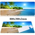 thumbnail image 2 of .x BAT Shadow Rubber Stitched Edges Extended Large Gaming Mouse Pad Office Keyboard Mouse Mat, 2 of 7
