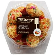 Wal-mart Bakery Party Cake Batter Mini Tubs