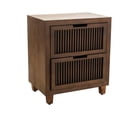 thumbnail image 1 of Finch Sawyer 2 Drawer Cabinet Brown, 1 of 8