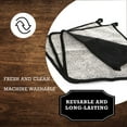 thumbnail image 2 of Toallitas exfoliantes para rostro y cuerpo The Rustic Man, color negro, 3 unidades, 2 of 7