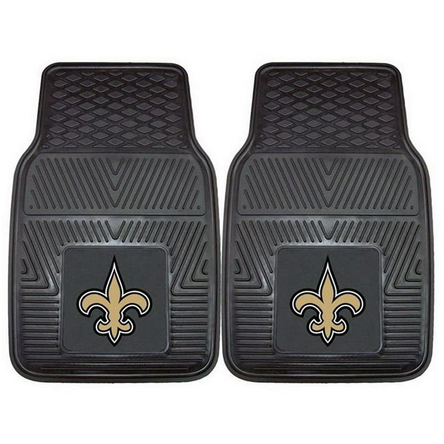 New Orleans Saints Tapis de Voiture en Vinyle 2 Pcs
