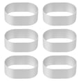 thumbnail image 4 of EeaseMX 6 PCS Pastel de hornear Molde de aleación de aluminio Molde de la torta Práctica Pastel Maquilla, 4 of 7