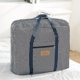 thumbnail image 2 of Bolsa de equipaje de viaje con patrón de rayas, caja organizadora de armario con cremallera, bolsas de almacenamiento plegables, 2 of 2