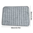 thumbnail image 3 of Yhsdtq,Special Savings,Heating Pad, Pain Relief Mat, 4-Timer Control, Waterproof Fabric, For Back/Age-Related Discomfort, Auto Shut-off, Deep Heat Therapy, Office/Travel Use | Short Plush, Gray, 3 of 8